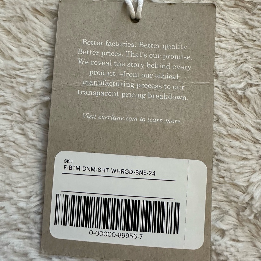 Everlane The Way-High Jean Short NWT - Picture 11 of 12